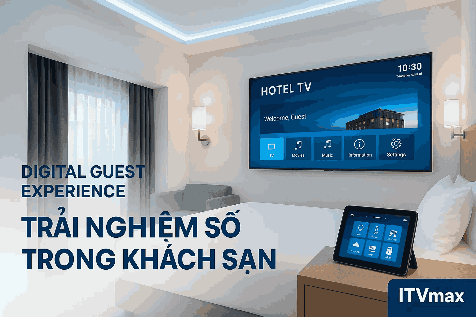 Lợi ích vượt trội của giải pháp Hotel IPTV